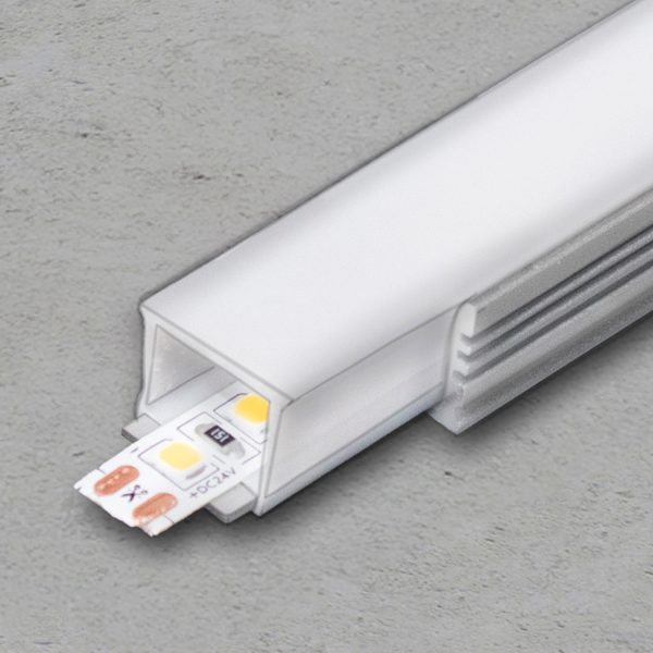Perfil de aluminio Aqua IP65 - 2 metros - NLM3895