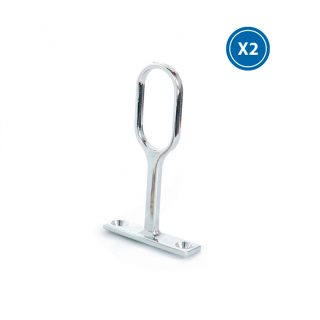 Sujeción Metálica Intermedia de Perfil Led Armarios - N