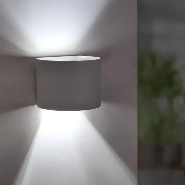 Aplique de Pared LED White Cube 2*6W IP54 - NLM6187 - Imagen 2