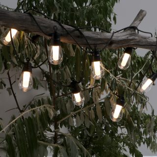 Guirnalda Led Solar de 10 bombillas 8M Exterior IP65 - N