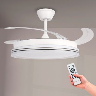 Ventilador de techo LED White Decor Ø106 cm - NLM8853