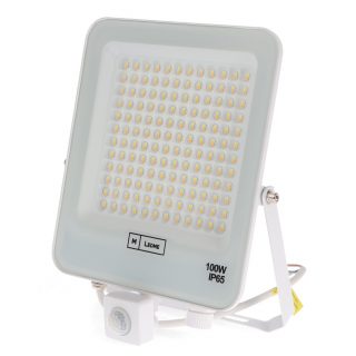 Foco Proyector Blanco Led 100W con Sensor de movimiento  CCT - NLM6847
