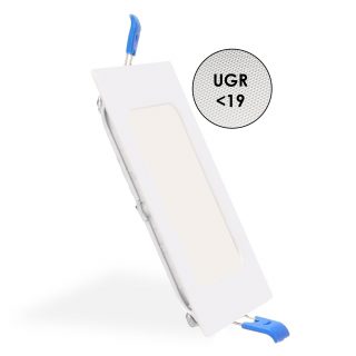 Panel LED Cuadrado Serie Pro 6W CCT - N