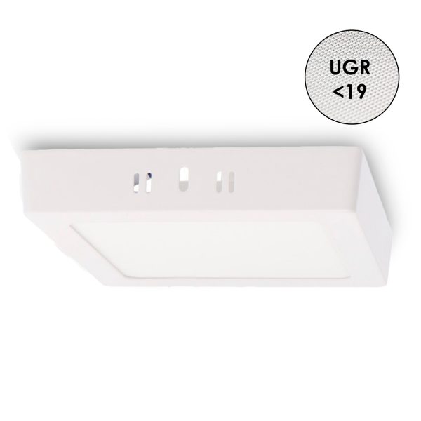 Panel de Superficie Serie Slim Cuadrado 12W CCT - NGA5636