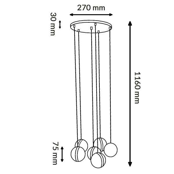 Lámpara de techo Glove - NLM8152 - Imagen 2