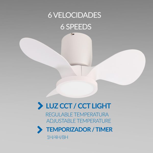 Ventilador de techo LED Nature - NLM8823 - Imagen 4