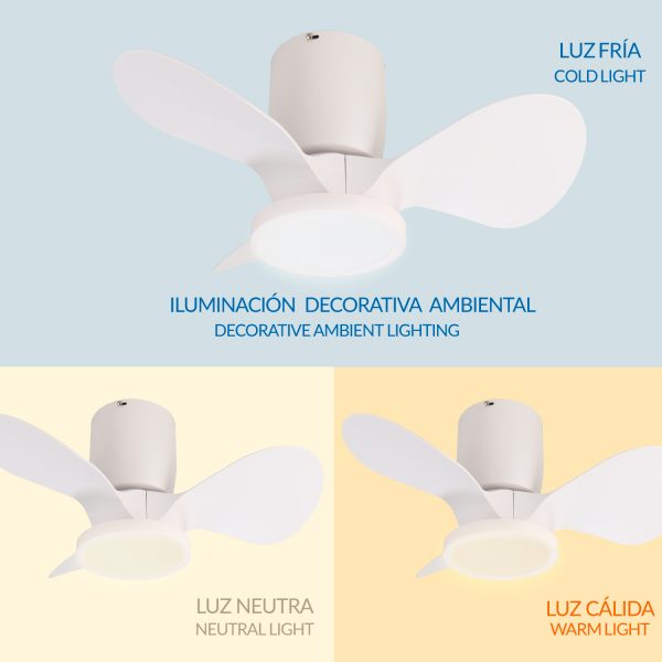 Ventilador de techo LED Nature - NLM8823 - Imagen 6