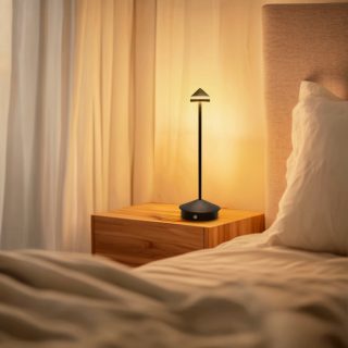Lampara Led de sobremesa Black Point - N