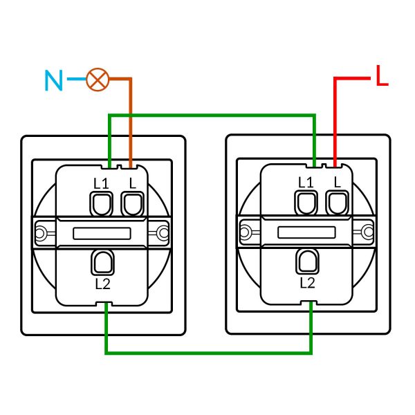 Interruptor Conmutado - CC - N - Imagen 2