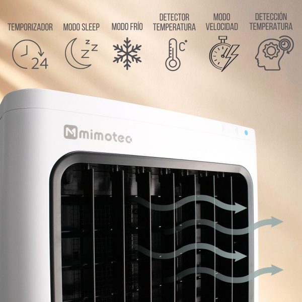 Climatizador evaporativo portátil AirMax 4800m3/h 30 litros - NMI7001 - Imagen 4