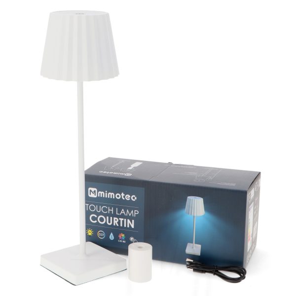 Lampara Led de sobremesa White Courtin - N - Imagen 7
