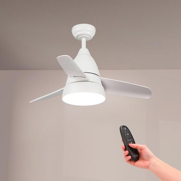 Ventilador de techo LED White Silence - DSC - N