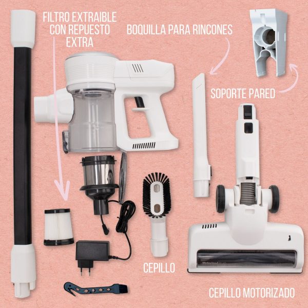 Aspiradora vertical ProNext 25.9V con batería sin bolsa - NMI7016 - Imagen 6
