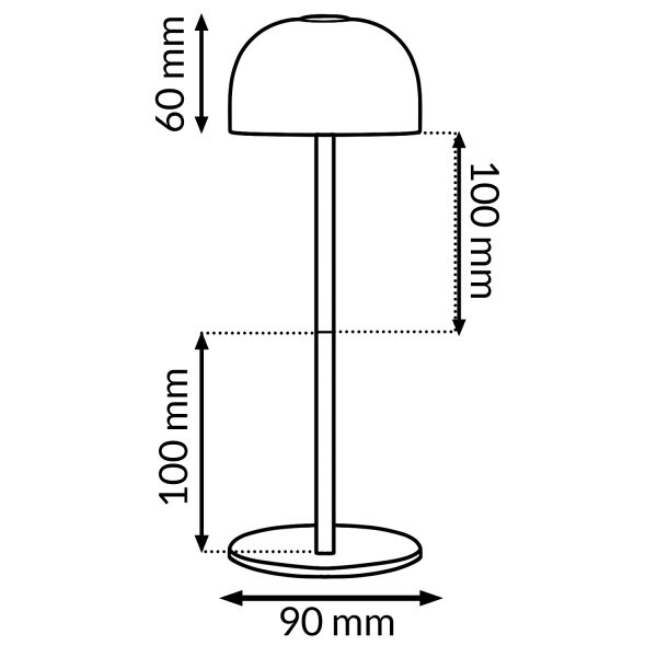 Lampara Led de sobremesa Blacklux - N - Imagen 2