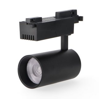 Foco LED para carril ProFast Negro 30W Monofásico CCT - N