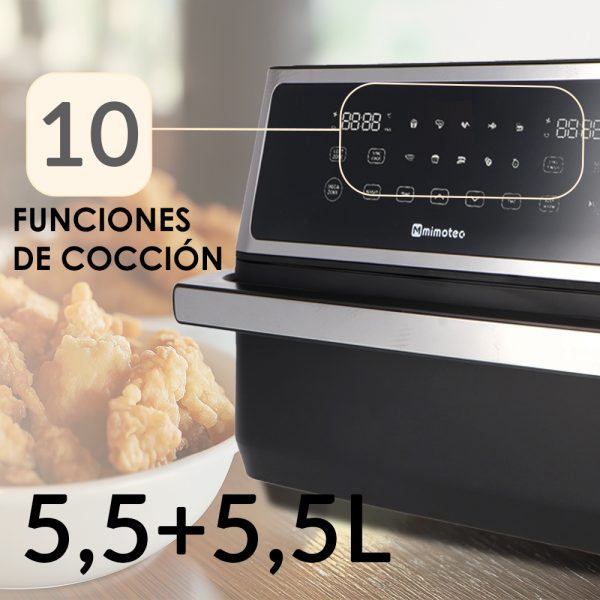 Air Fryer Double Touch 5,5+5,5L - NMI9605 - Imagen 5