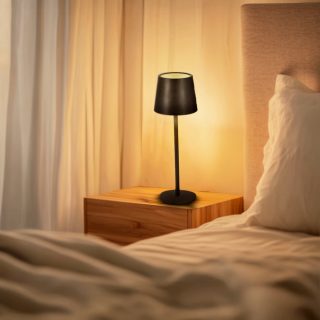 Lampara Led de sobremesa Black Serena - N