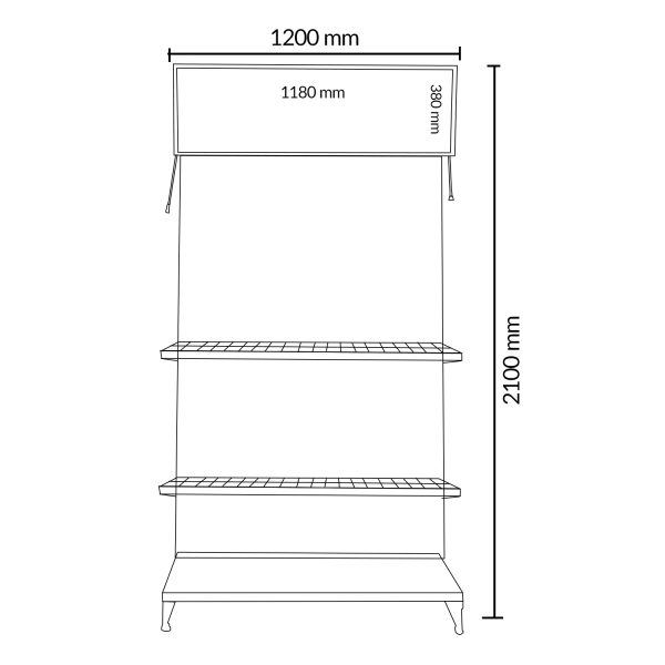 Expositor Perfilería Led - Top Ventas M Ledme - NLM00251 - Imagen 2