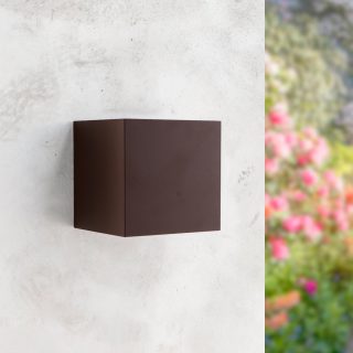 Aplique de Pared LED Rust Cube 12W IP54 - N