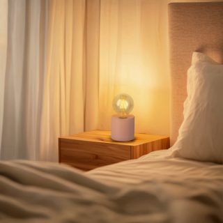 Lampara Led de sobremesa Pink Ditadi - N