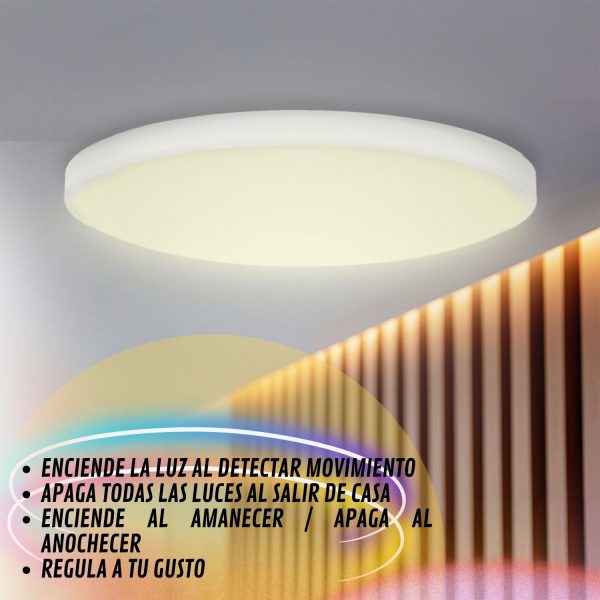 Plafón LED Smarthome Magic 25W RGB+CCT - N - Imagen 6