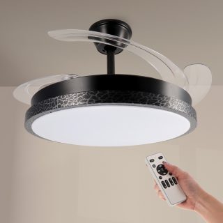 Ventilador de techo LED Black Rail Ø106 cm - NLM8850