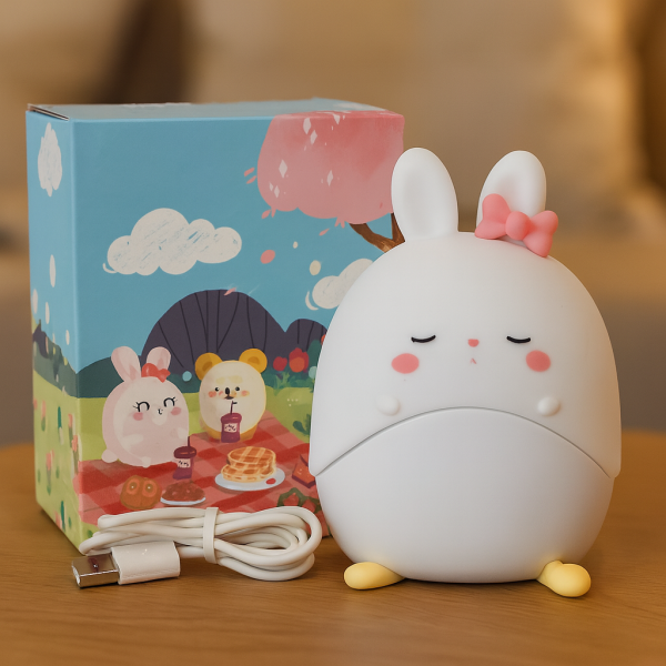 Lámpara/ Despertador táctil infantil LED Rabbit - NLM9210 - Imagen 5
