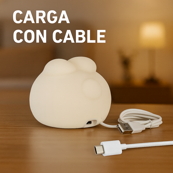 Lámpara táctil infantil LED Rabbit - NLM9203 - Imagen 6