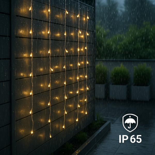Cortina de Guirnalda Exterior LED con Usb 3*2m - NLM2962 - Imagen 7