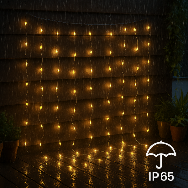Cortina de Guirnalda Exterior LED con Usb 3*3m - NLM2963 - Imagen 5