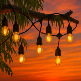 Guirnalda Led Solar de 10 bombillas 7,5M Exterior IP65 - NLM8958