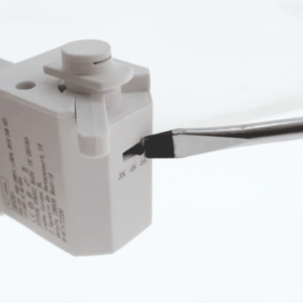 Foco LED para carril Lineal White Dariz 24W Monofásico CCT - N - Imagen 4