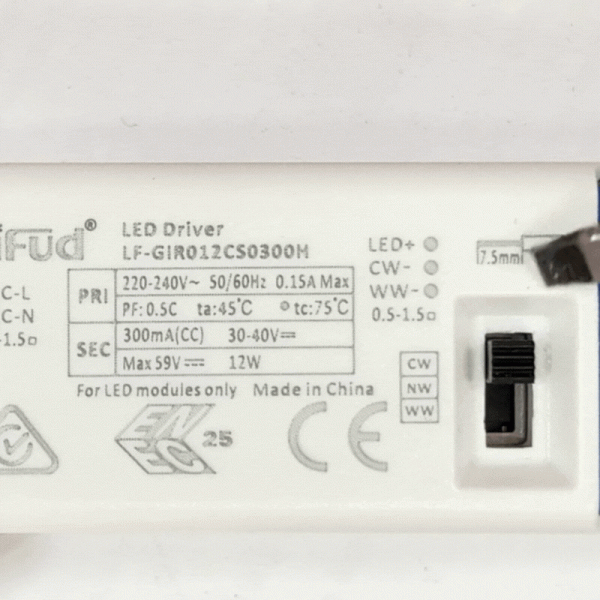 Foco LED orientable doble Tube 24W CCT - N - Imagen 4