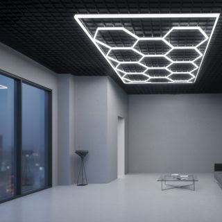 Regleta LED Hexagonal Panel Abeja 580W 6000K - NLM1166