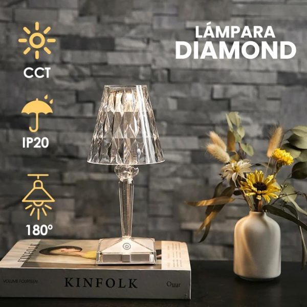 Lampara Led de sobremesa Diamond - N - Imagen 4