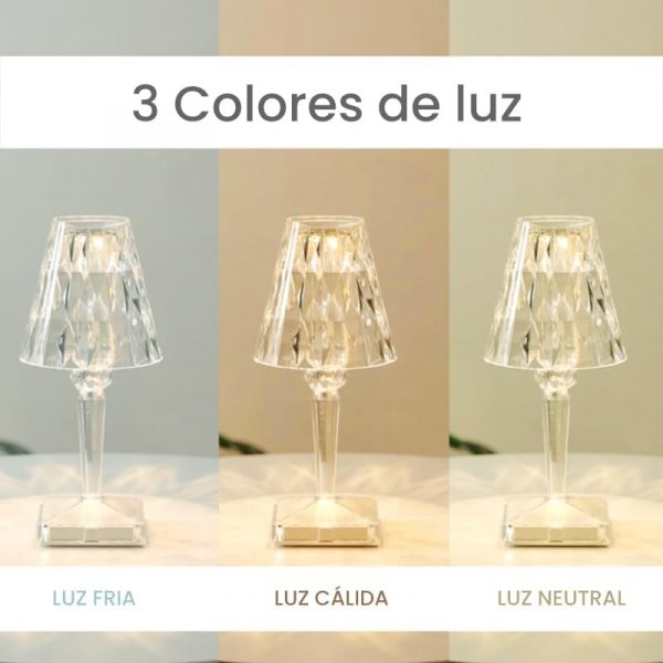Lampara Led de sobremesa Diamond - N - Imagen 8