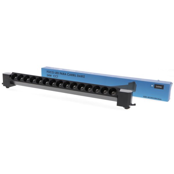 Foco LED para carril Lineal Black Dariz 24W Monofásico CCT - N - Imagen 3