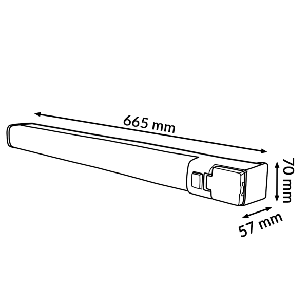 Aplique de pared Led Vero 15W - NLM6127 - Imagen 2